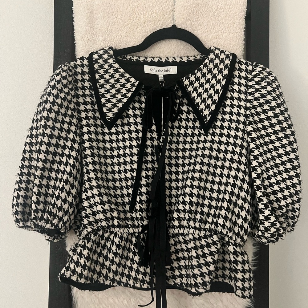 NWT Houndstooth FancyDBoutique Set - Picture 2 of 6